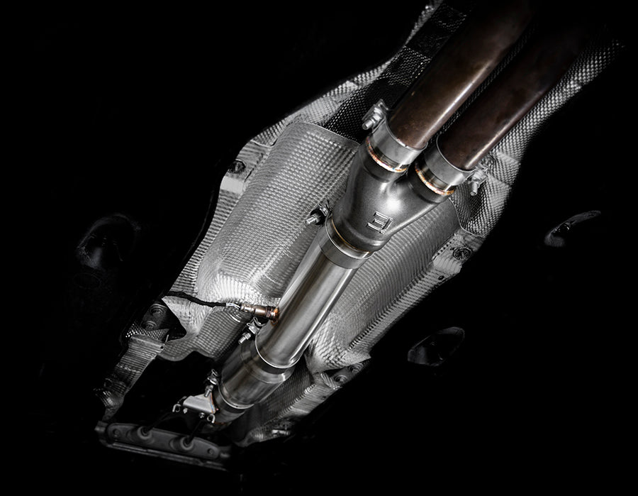 Y-Pipe Adapter Kit For 8V RS3 Exhaust Systems | Used to adapt to stock downpipe/catback | Integrated Engineering