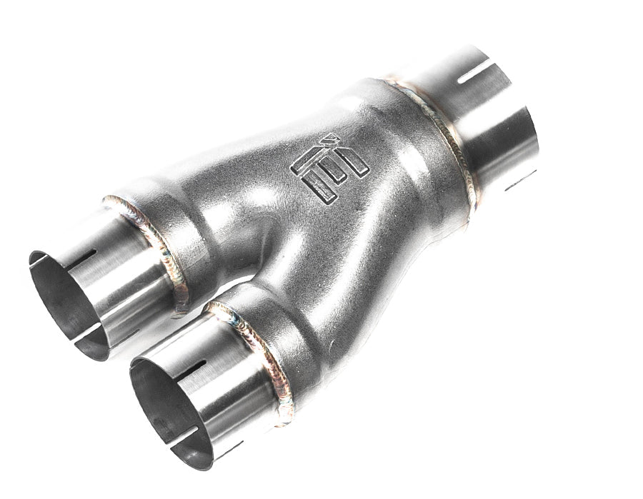 Y-Pipe Adapter Kit For 8V RS3 Exhaust Systems | Used to adapt to stock downpipe/catback | Integrated Engineering