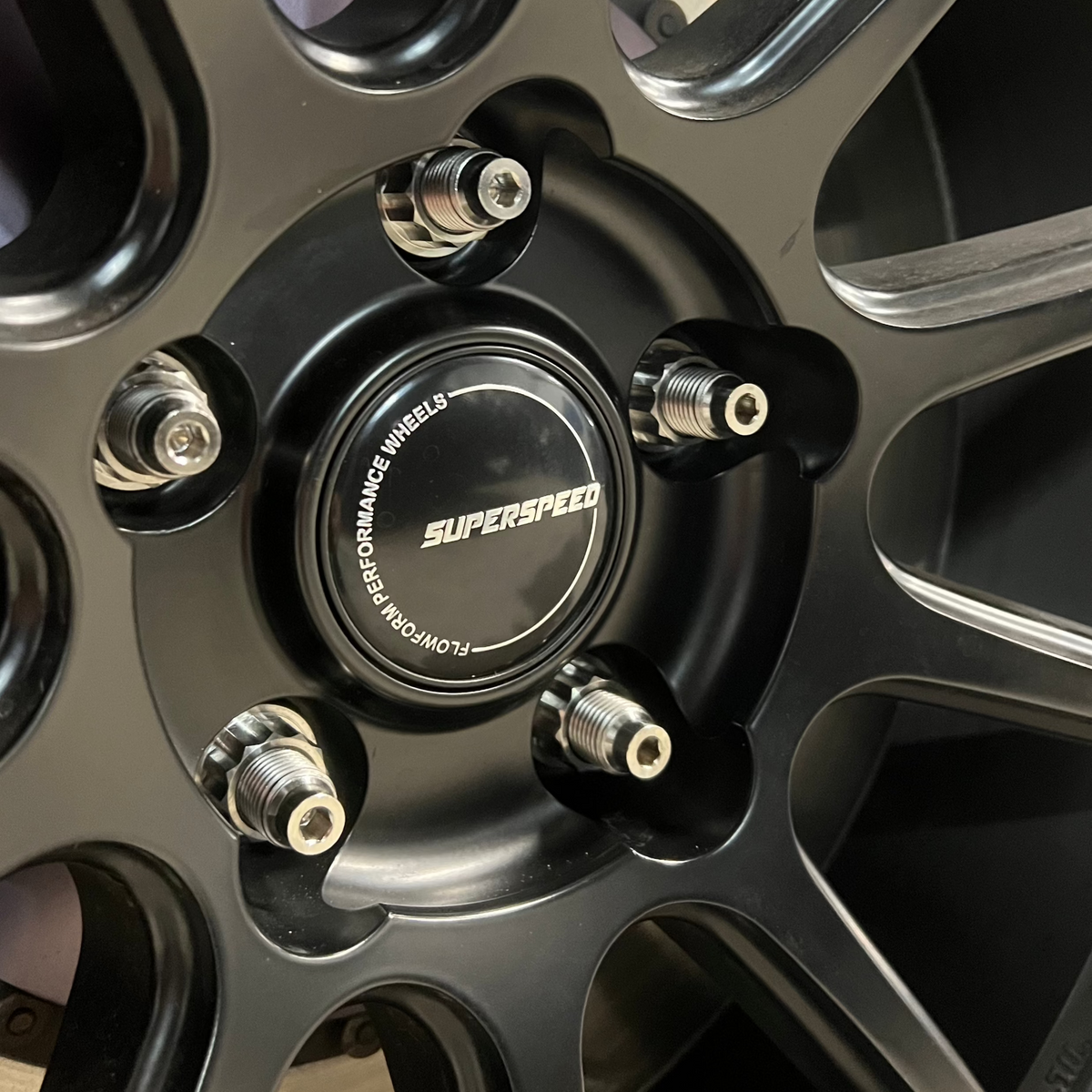 Titanium Wheel Stud Conversion Kit, BMW M14x1.25