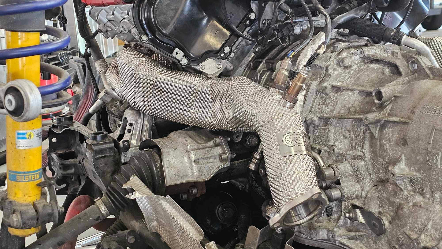 B8/B8.5/C7/C7.5/D4/D4.5/8R/8R.5 3.0T Supercharged Headers | Audi B8/B8.5/C7/C7.5/D4/D4.5/8R/8R.5 S4, S5, A6, A7, A8, Q5, SQ5 | Canadian Auto Performance