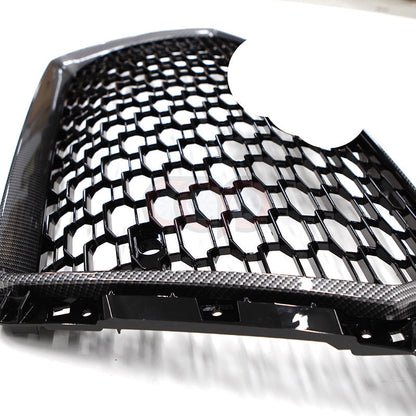 B9 RS4 Honeycomb Grille | Audi B9 A4 Non S-Line, A4 S-Line, S4 | Canadian Auto Performance