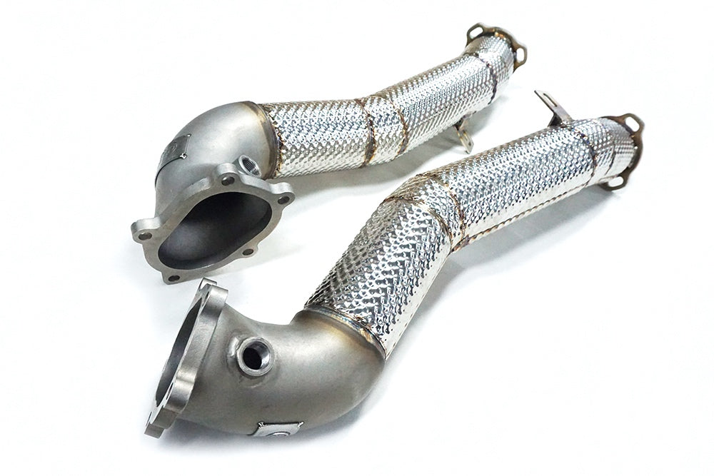 C7/C7.5/D4/D4.5 4.0T Cast Downpipes Exhaust V2 | Audi C7/C7.5/D4/D4.5 S6, RS6 4.0 TFSI, S7, RS7 4.0 TFSI, A8, S8 4.0 TFSI | Canadian Auto Performance