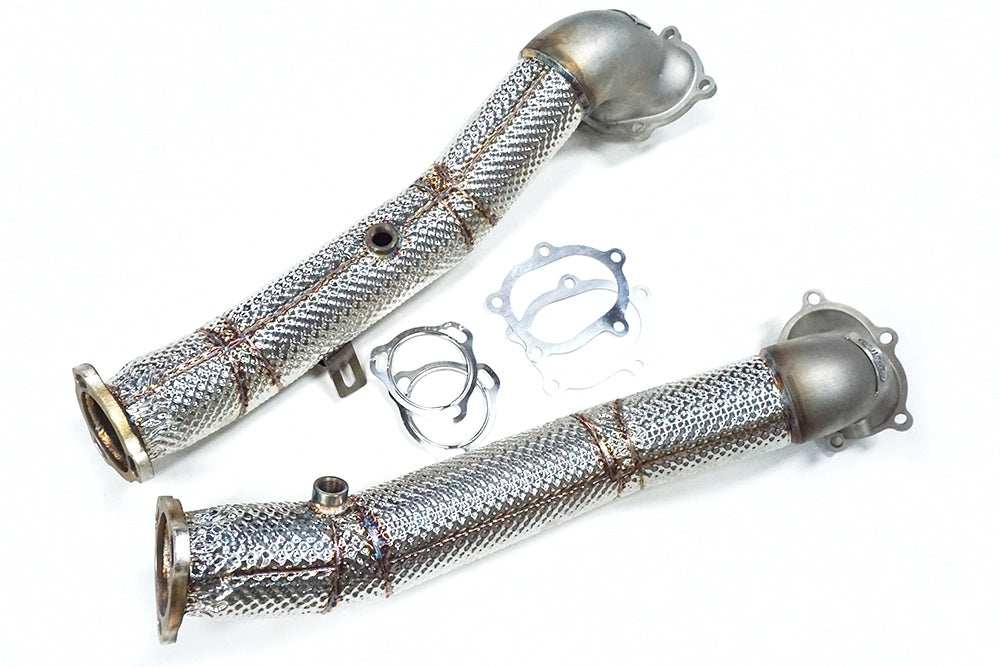 C7/C7.5/D4/D4.5 4.0T Cast Downpipes Exhaust V2 | Audi C7/C7.5/D4/D4.5 S6, RS6 4.0 TFSI, S7, RS7 4.0 TFSI, A8, S8 4.0 TFSI | Canadian Auto Performance