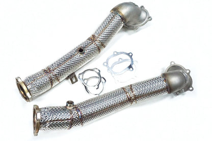 C7/C7.5/D4/D4.5 4.0T Cast Downpipes Exhaust V2 | Audi C7/C7.5/D4/D4.5 S6, RS6 4.0 TFSI, S7, RS7 4.0 TFSI, A8, S8 4.0 TFSI | Canadian Auto Performance