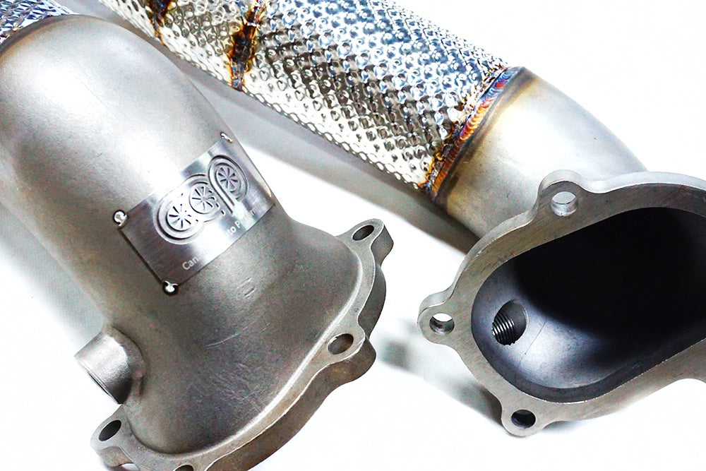 C7/C7.5/D4/D4.5 4.0T Cast Downpipes Exhaust V2 | Audi C7/C7.5/D4/D4.5 S6, RS6 4.0 TFSI, S7, RS7 4.0 TFSI, A8, S8 4.0 TFSI | Canadian Auto Performance