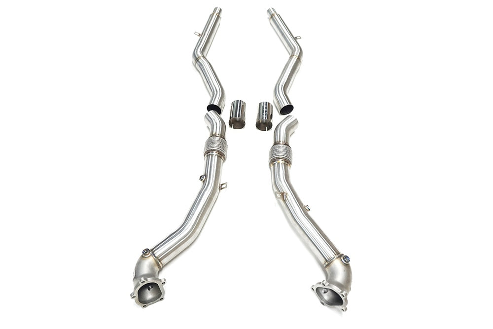 C7/C7.5/D4/D4.5 4.0T Cast Downpipes Midpipes Exhaust Combo V2 | Audi C7/C7.5/D4/D4.5 S6, RS6 4.0 TFSI, S7, RS7 4.0 TFSI, A8, S8 4.0 TFSI | Canadian Auto Performance