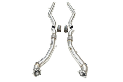 C7/C7.5/D4/D4.5 4.0T Cast Downpipes Midpipes Exhaust Combo V2 | Audi C7/C7.5/D4/D4.5 S6, RS6 4.0 TFSI, S7, RS7 4.0 TFSI, A8, S8 4.0 TFSI | Canadian Auto Performance