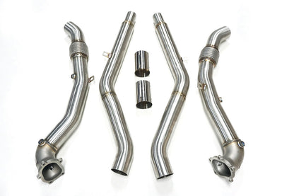 C7/C7.5/D4/D4.5 4.0T Cast Downpipes Midpipes Exhaust Combo V2 | Audi C7/C7.5/D4/D4.5 S6, RS6 4.0 TFSI, S7, RS7 4.0 TFSI, A8, S8 4.0 TFSI | Canadian Auto Performance