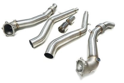 C7/C7.5/D4/D4.5 4.0T Cast Downpipes Midpipes Exhaust Combo V2 | Audi C7/C7.5/D4/D4.5 S6, RS6 4.0 TFSI, S7, RS7 4.0 TFSI, A8, S8 4.0 TFSI | Canadian Auto Performance
