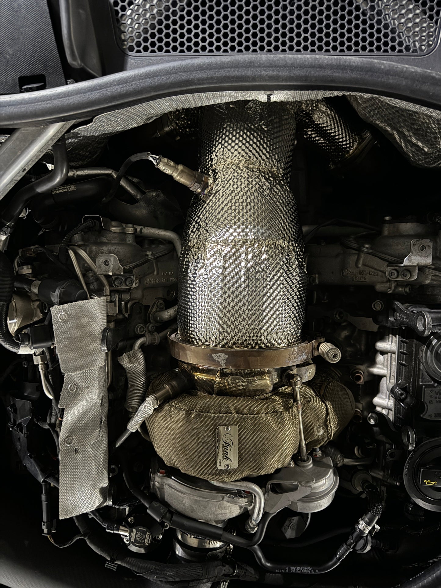 B9/B9.5 3.0T Catted Downpipe Heat Shield Yes Gaskets Bolts High Flow Cat | Audi B9/B9.5 S4, S5 | Canadian Auto Performance