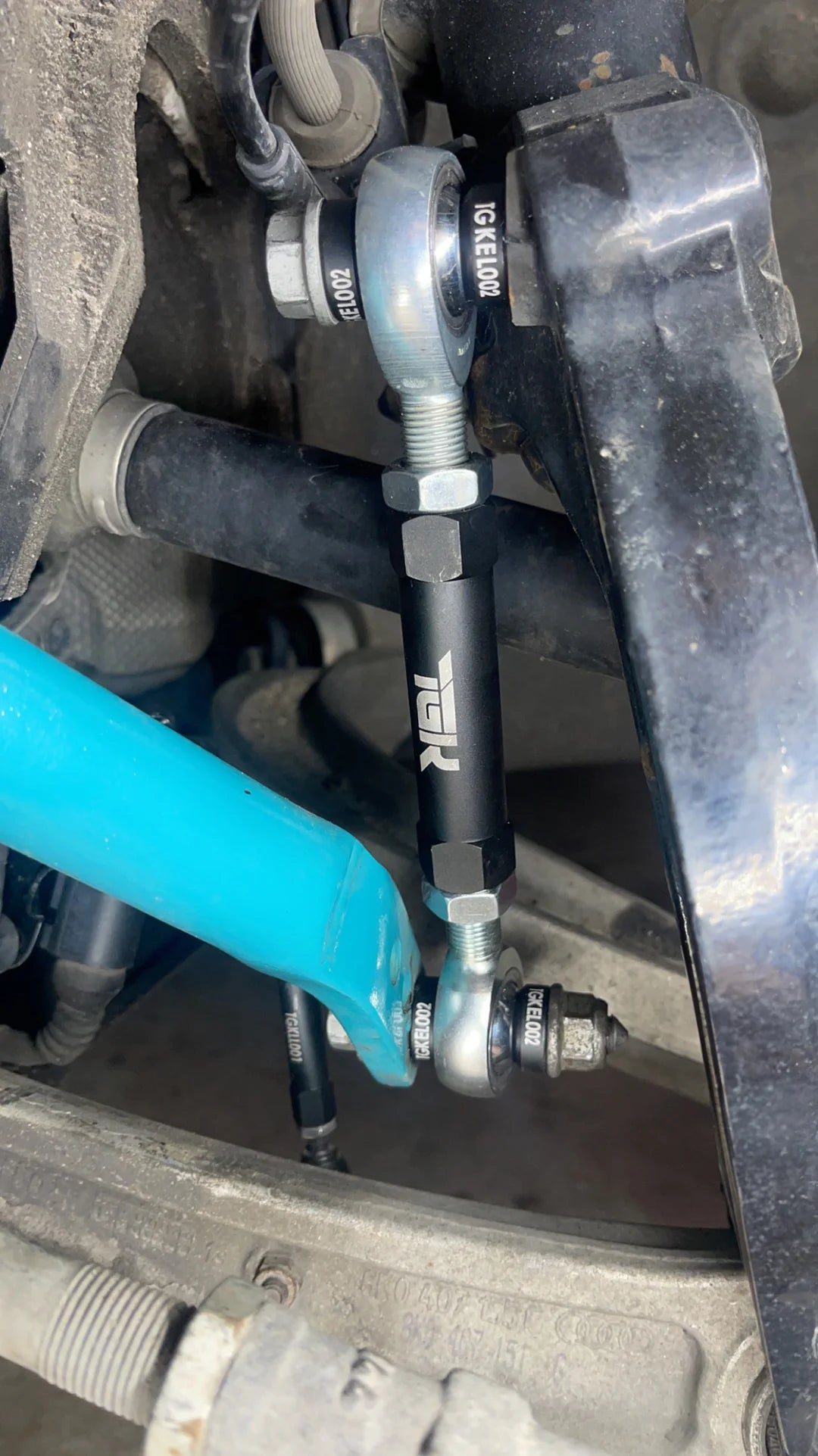 TGK Motorsport Adjustable Spherical Front Swaybar Endlink Set - Track for Audi