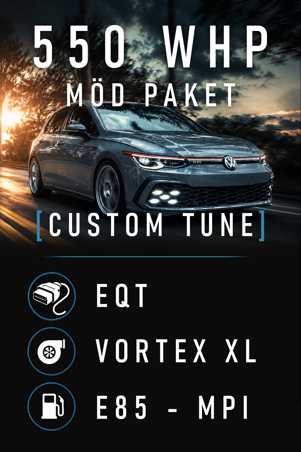 550WHP Build Pack for VW Mk8 GTI