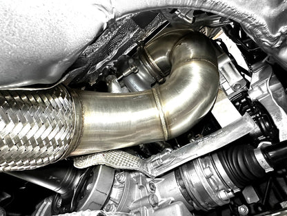 MK8 GOLF R 4" DOWNPIPE - ARM Motorsports