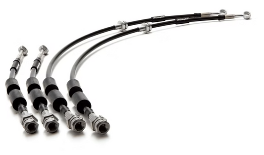 RacingLine Stainless Steel Braided Brake Lines for VW/Audi MQB