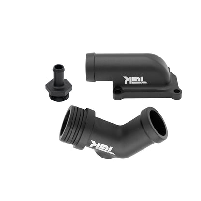 Audi 4.0T Front Thermostat Billet Piping Kit 10MM Barb | Audi 4.0T | TGK Motorsport