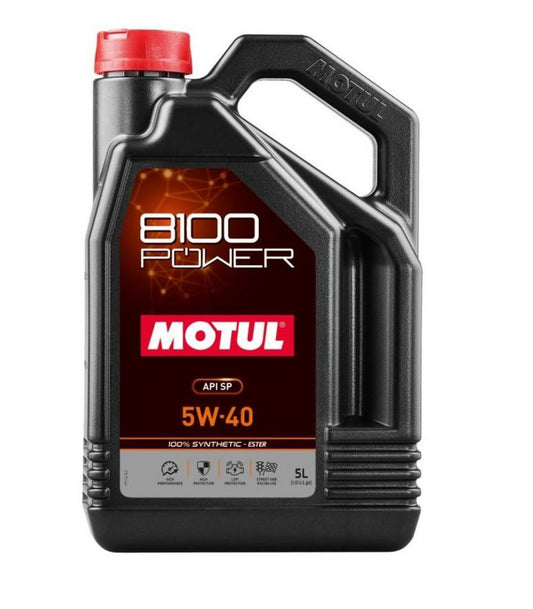 Motul 8100 POWER 5W-40 Oil Kit for Audi/VW