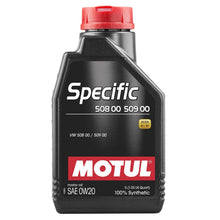 0W-20 Specific - 1L Fully Synthetic | VW/Audi 508 00 & 509 00 | Motul