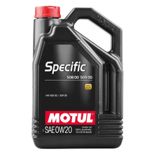 0W-20 Specific - 5L Fully Synthetic | VW/Audi 508 00 & 509 00 | Motul