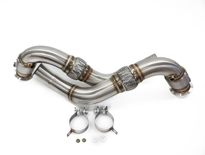 BMW N63/N63TU 3" Catted Downpipes - ARM Motorsports