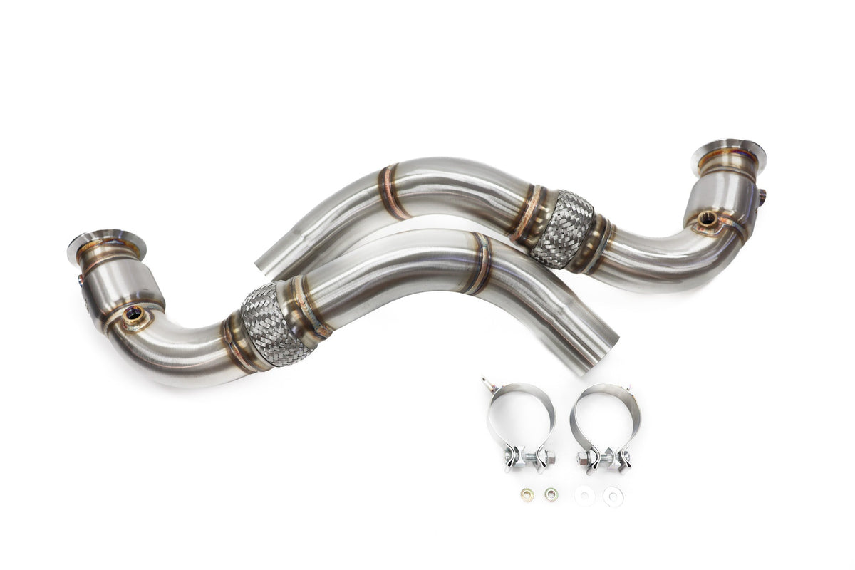 BMW N63/N63TU 3" Catted Downpipes - ARM Motorsports