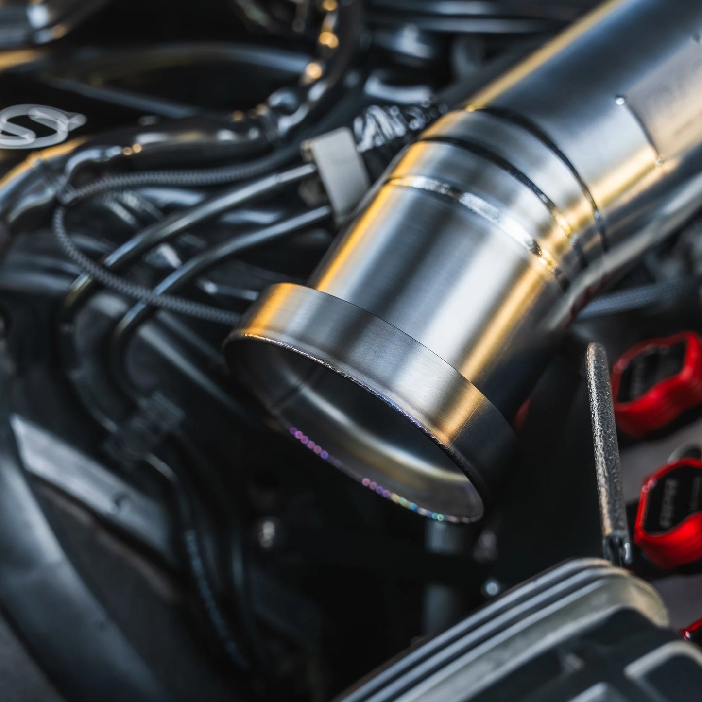 GAS Omega V2 102mm Titanium Intake for Audi B8 S4/S5 3.0T