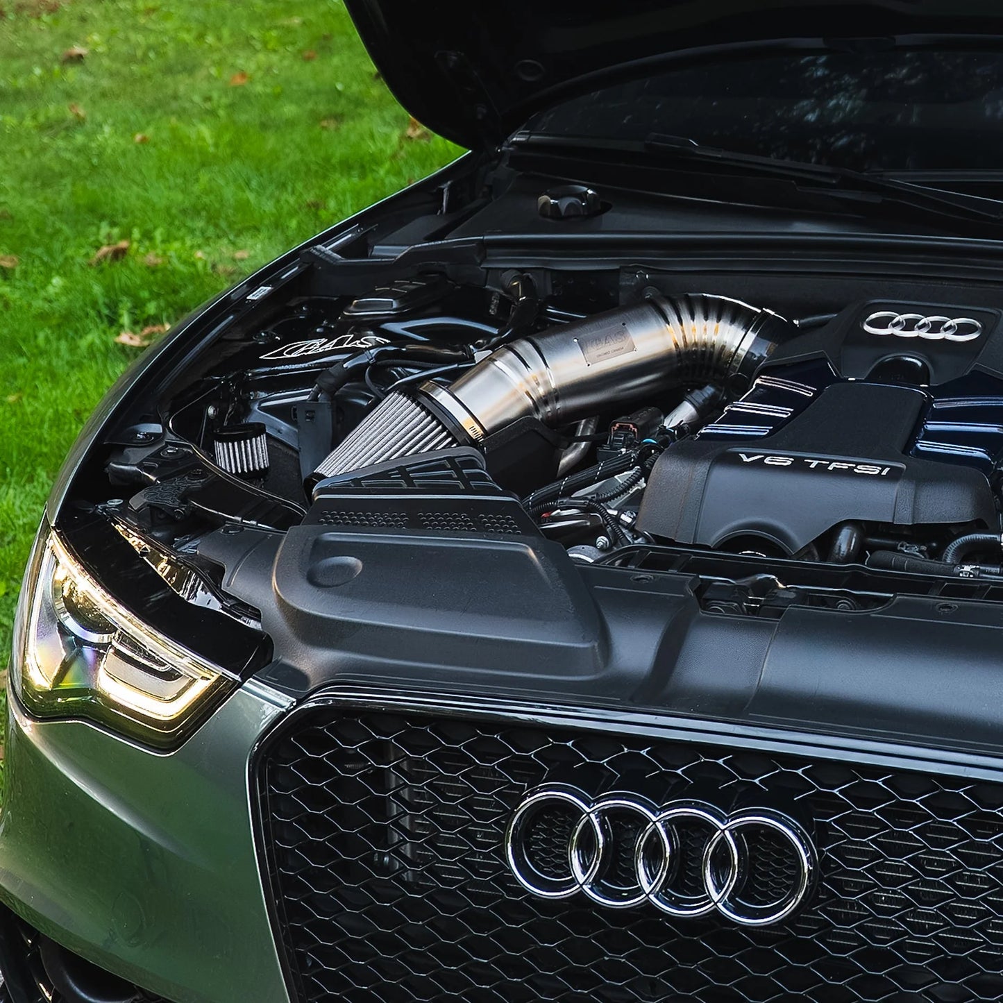 GAS Omega V2 102mm Titanium Intake for Audi B8 S4/S5 3.0T