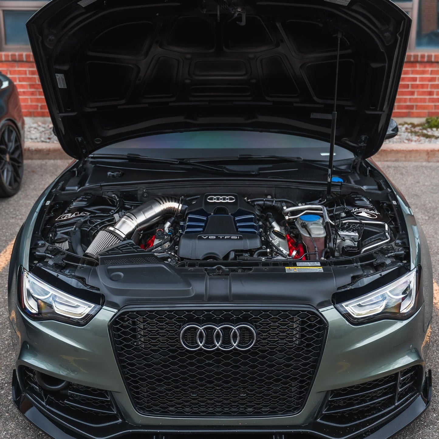 GAS Omega V2 102mm Titanium Intake for Audi B8 S4/S5 3.0T