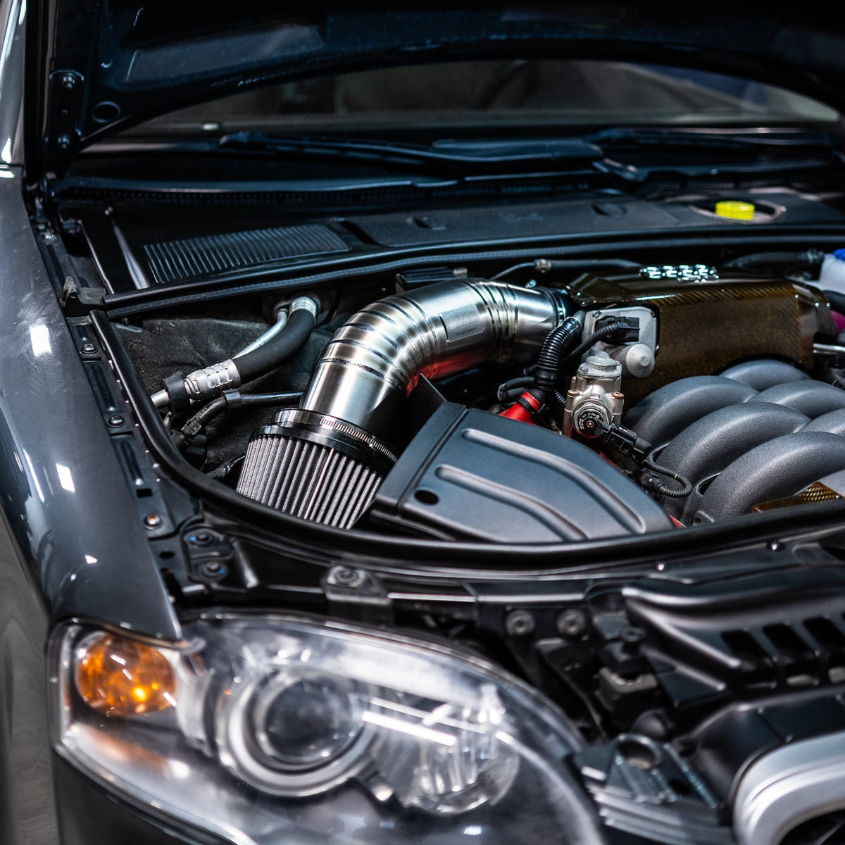 GAS Omega V2 102mm Titanium Intake, B7 RS4