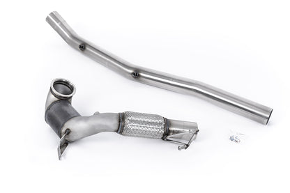 Milltek Large Bore Downpipe & Hi Flow Race Cat for VW/Audi Mk8 R/8Y S3
