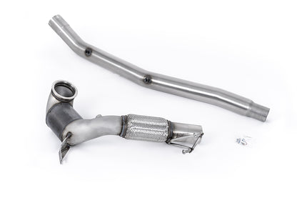 Milltek Large Bore Downpipe & Hi Flow Race Cat for VW/Audi Mk8 R/8Y S3
