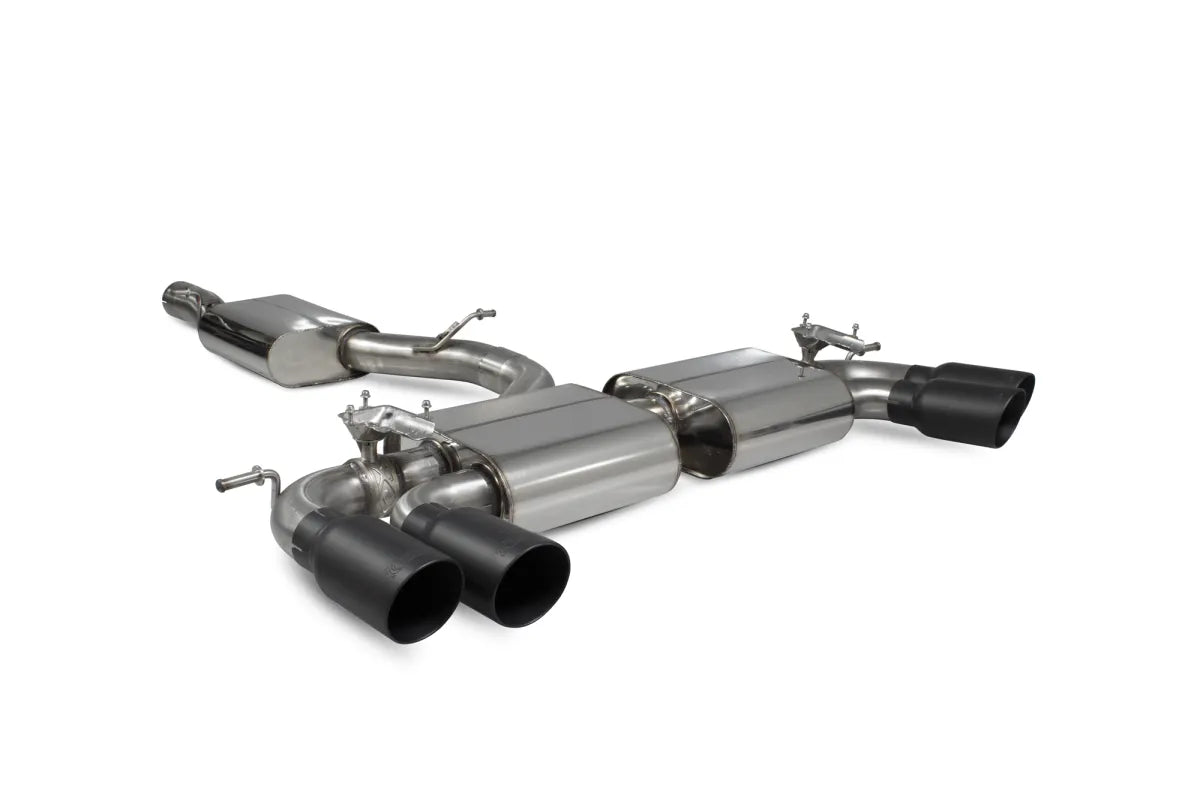 Resonated Cat-Back Valved Exhaust System | VW MK7 Golf R | Scorpion