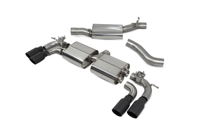 Resonated Cat-Back Valved Exhaust System | VW MK7 Golf R | Scorpion
