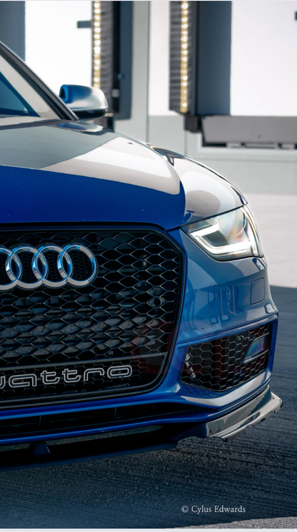 B8.5 RS4 Honeycomb Fog Grilles | Audi B8.5 A4 S-Line, S4 | Canadian Auto Performance