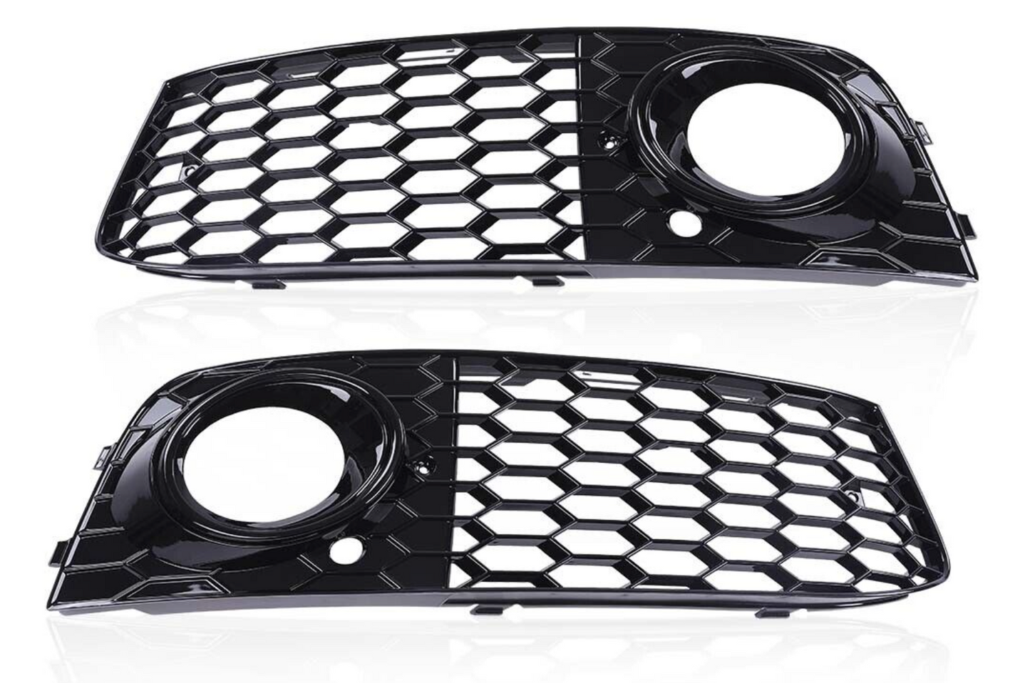B8 RS4 Honeycomb Fog Grilles | Audi B8 A4 Non S-Line Sedan | Canadian Auto Performance