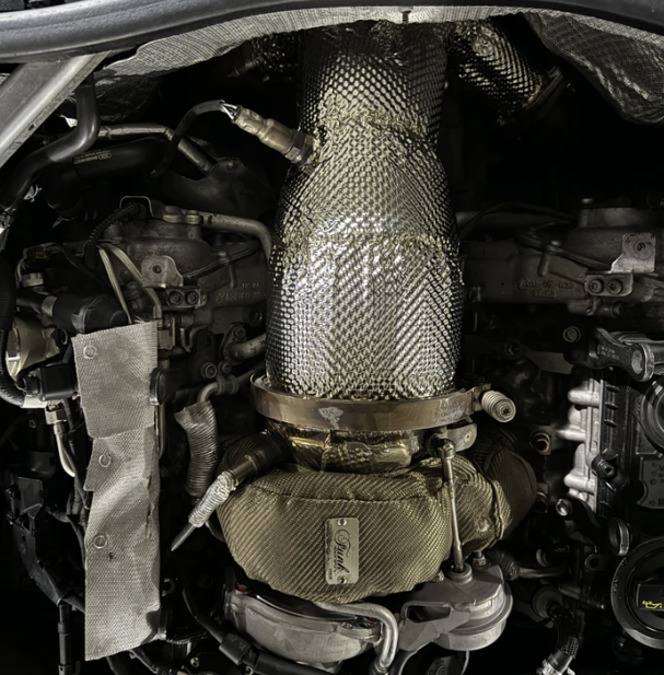 CAP Can Auto Performance Audi 3.0T Catted Downpipe - B9/B9.5 2018-2025 Audi S4/S5