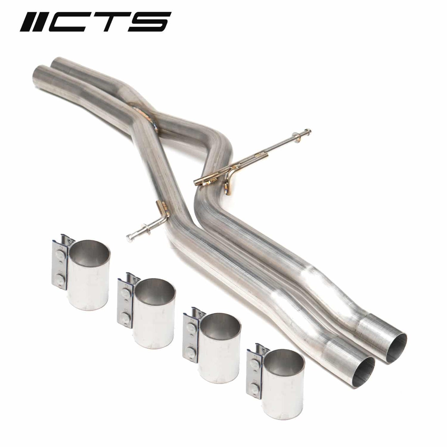 Resonator Delete X-Pipe | Audi B8/B8.5 S4 | CTS Turbo