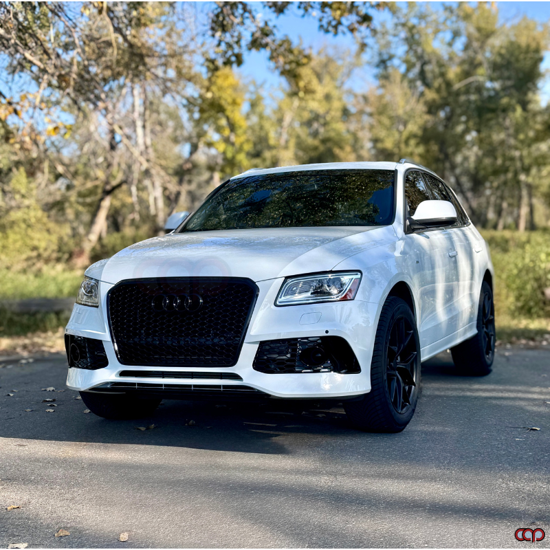 8R.5/B8.5 RSQ5 Honeycomb Grille Black Frame Black Honeycomb Mesh | Audi 8R.5/B8.5 Q5 Non S-Line, Q5 S-Line, SQ5 | Canadian Auto Performance