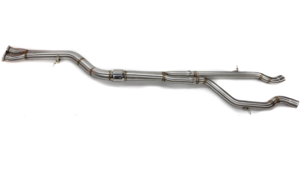 BMW S55 MIDPIPE UPGRADE - 3.5" RESONATED - ARM Motorsports