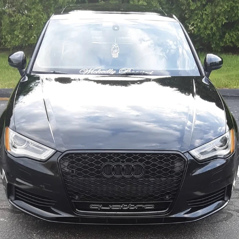 8V RS3 Honeycomb Grille Quattro | Audi 8V A3 Non S-Line, A3 S-Line, S3 | Canadian Auto Performance