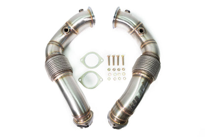 BMW F10 550i N63 Downpipes (2-Bolt Flange) - ARM Motorsports