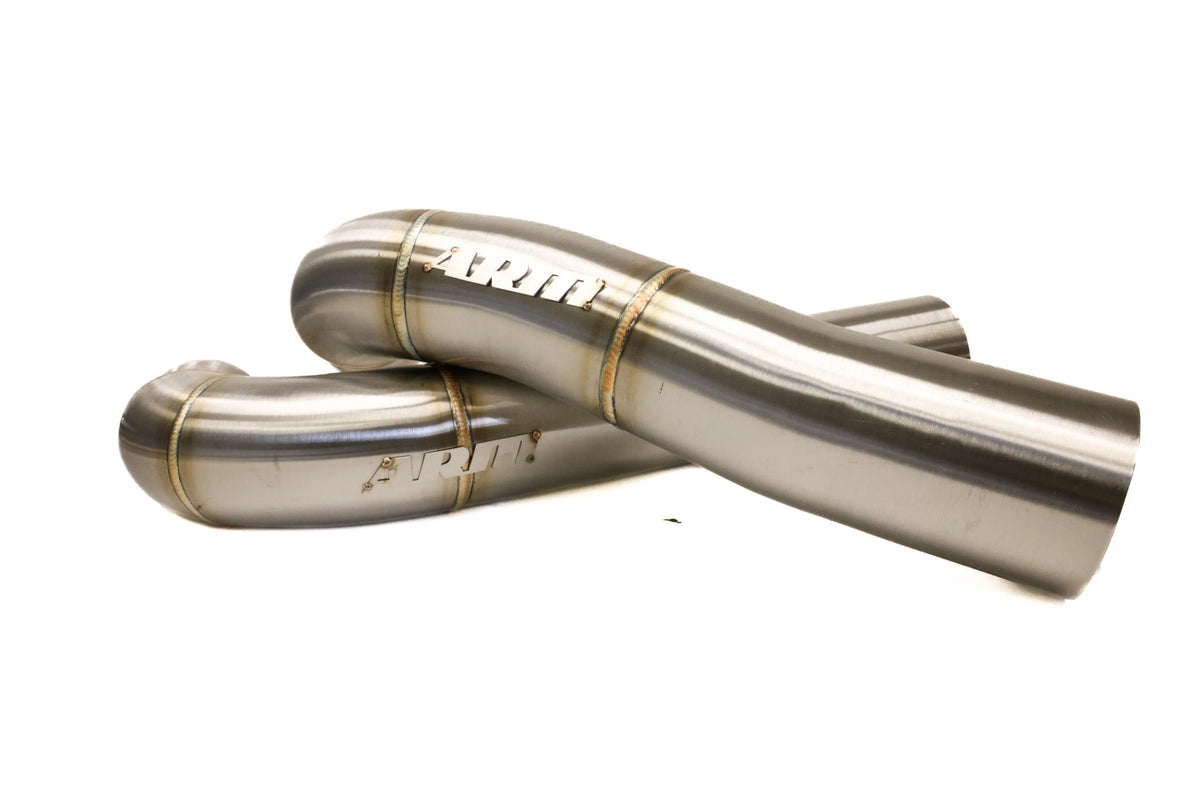 AMG GT 3.5" CATTED DOWNPIPES - C190 GT/GTS/GTC/GTR M178 - ARM Motorsports