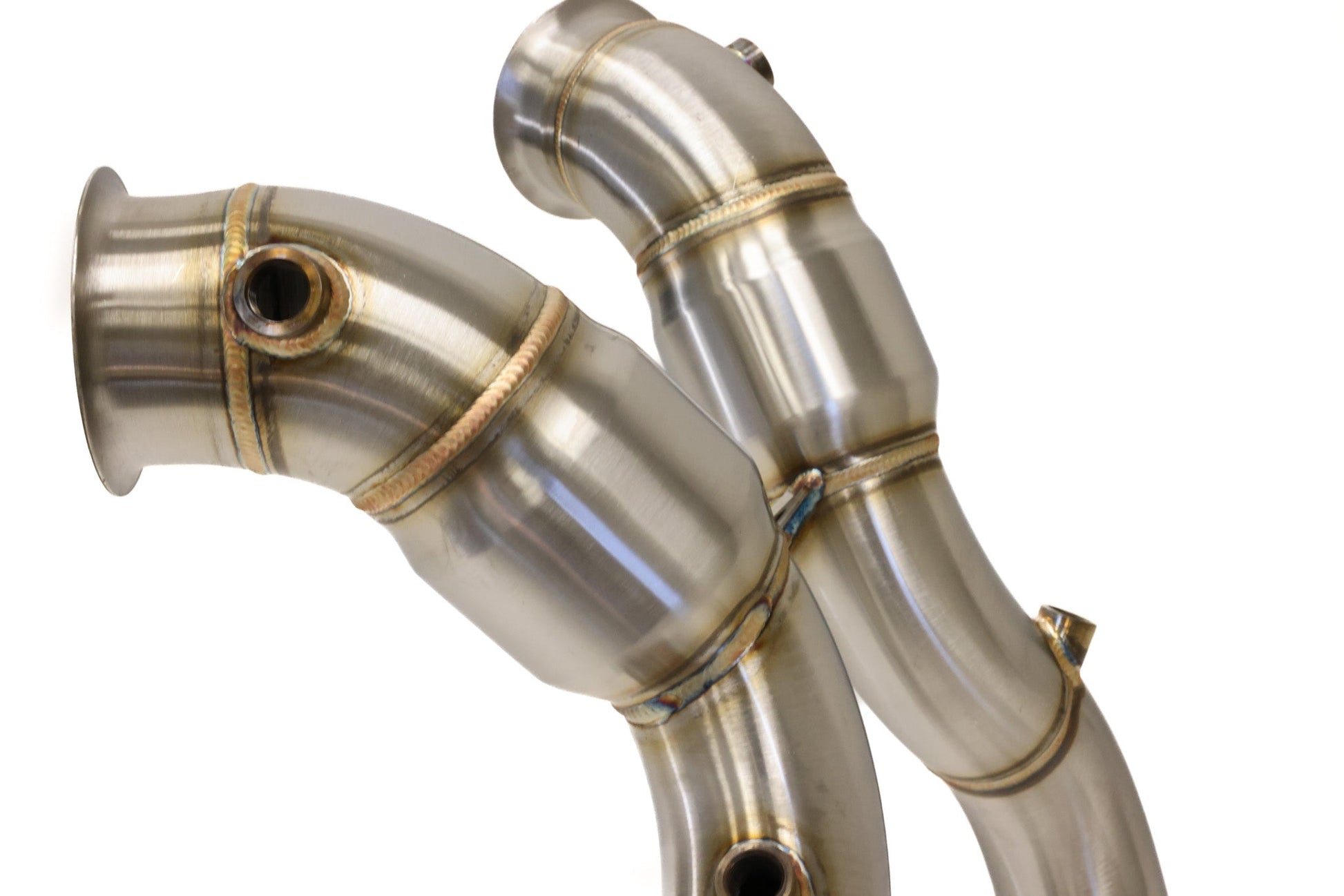 AMG GT 3.5" CATTED DOWNPIPES - C190 GT/GTS/GTC/GTR M178 - ARM Motorsports