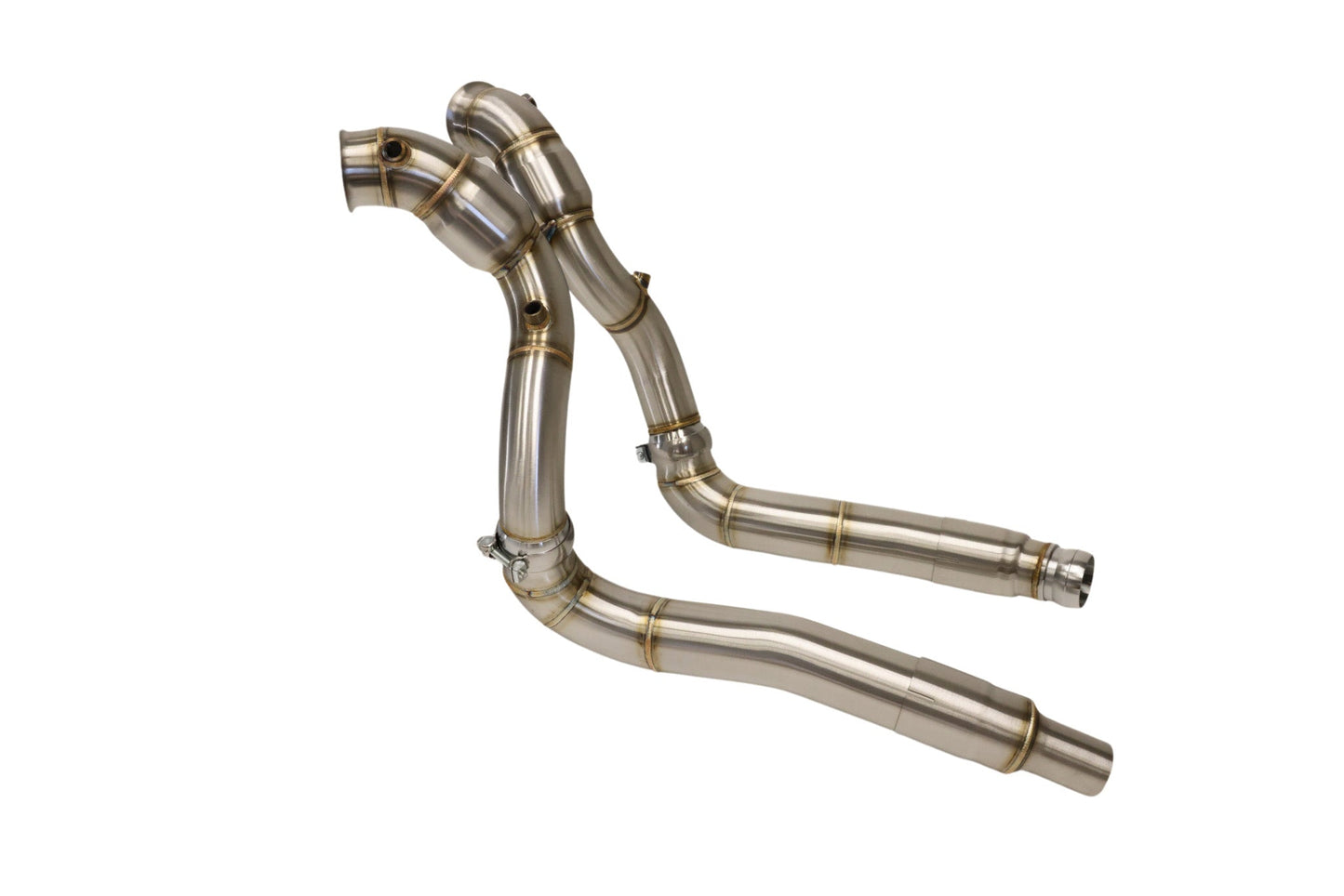 AMG GT 3.5" CATTED DOWNPIPES - C190 GT/GTS/GTC/GTR M178 - ARM Motorsports