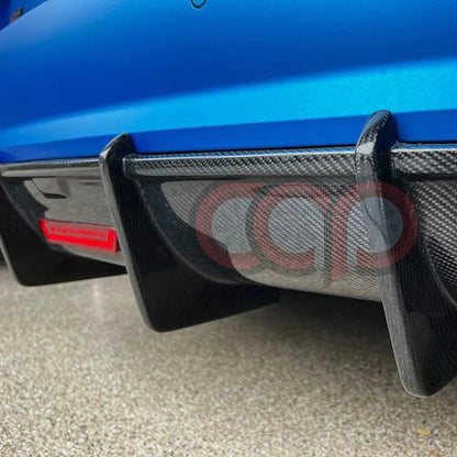 C7 Carbon Fiber Rear Diffuser | Audi C7 A6 S-Line, S6 | Canadian Auto Performance