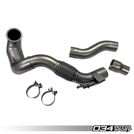 034Motorsport Stainless Steel Racing Downpipe For Audi 8V A3 / Volkswagen MK7 Golf/GTI