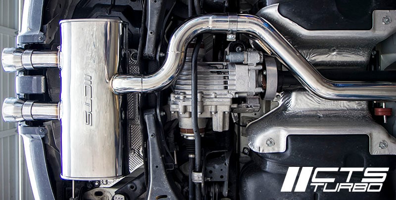 3" Turbo-back Exhaust High-Flow Cat | VW MK6 Golf R | CTS Turbo