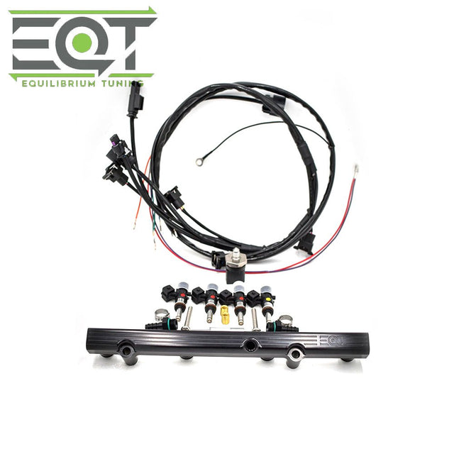 MultiPort Injection Kit (MPI) - VW/Audi MQB/e 1.8T/2.0T - Black / 980cc (Up to Vortex XL or Similar) / No Manifold