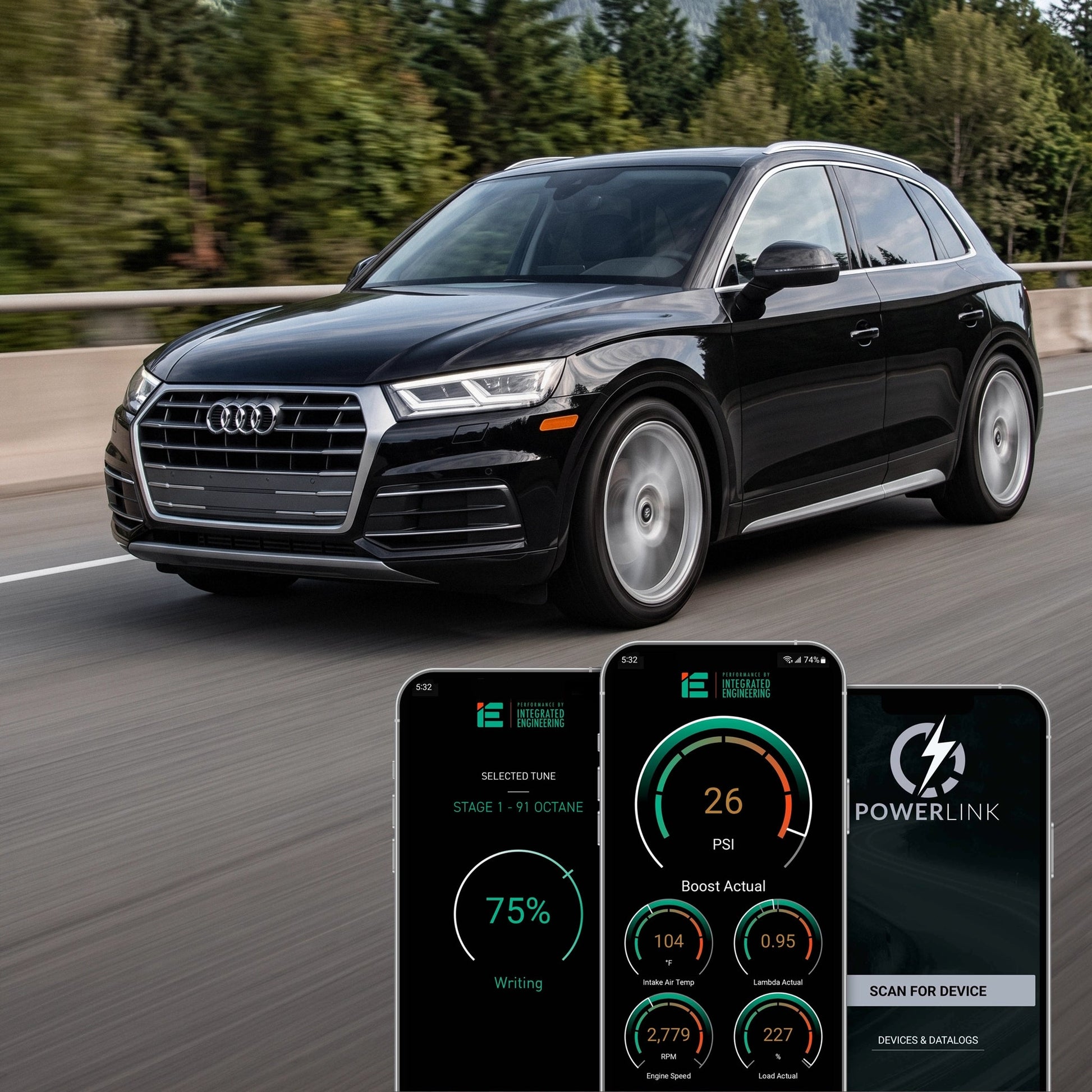 Performance ECU Tunes | Audi B9 2.0T Q5 (80A) | Integrated Engineering
