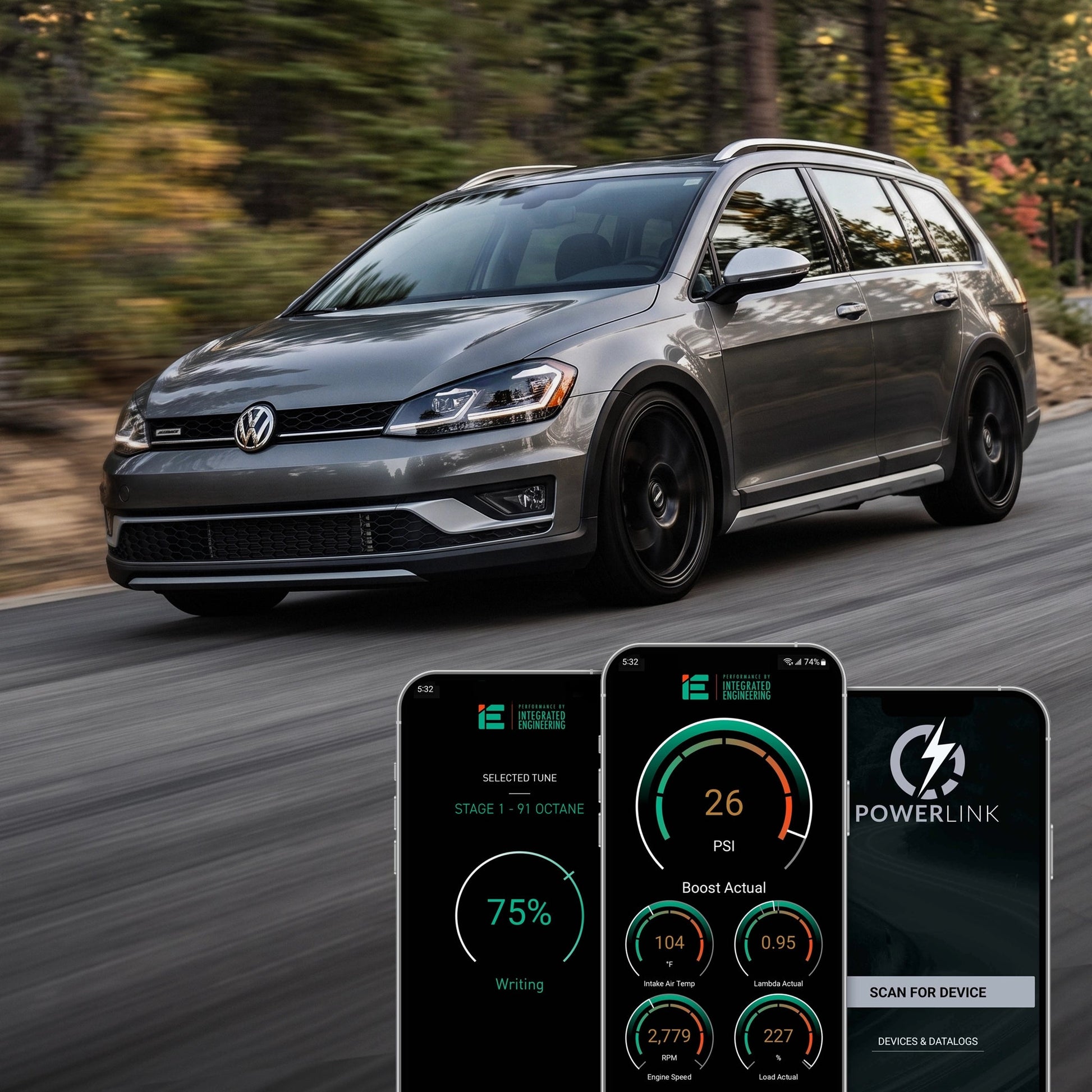VW 1.8T TSI Gen 3 Performance ECU Tune | Audi A3 VW Alltrack Sportwagen Golf MK7 | Integrated Engineering