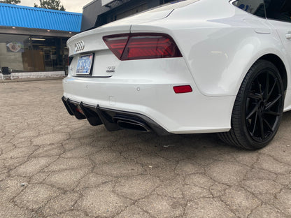 C7.5 Carbon Fiber Diffuser | Audi C7.5 A7 S-Line, S7 | Canadian Auto Performance